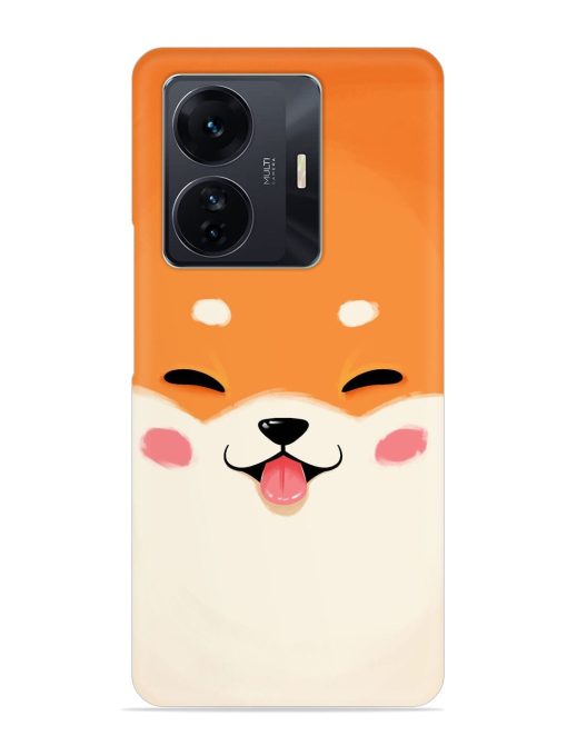 Cute Dog Face Vector Snap Case for Iqoo Z6 Pro Zapvi