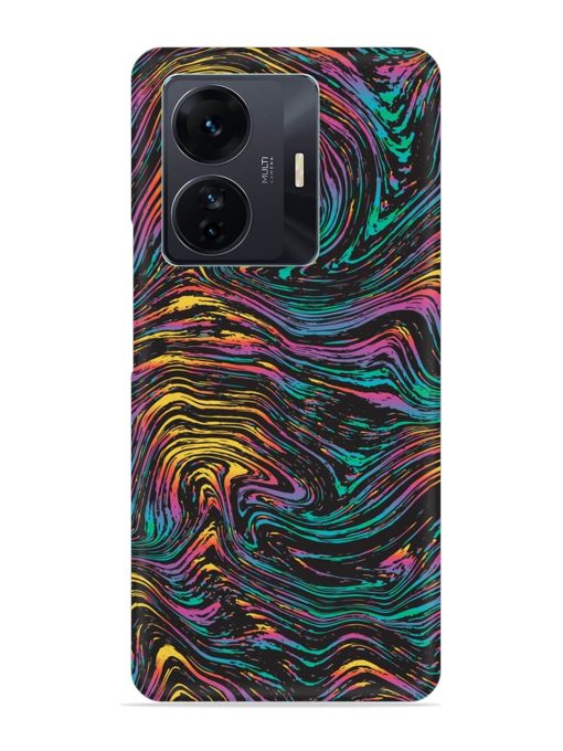 Abstract Liquid Colors Snap Case for Iqoo Z6 Pro Zapvi