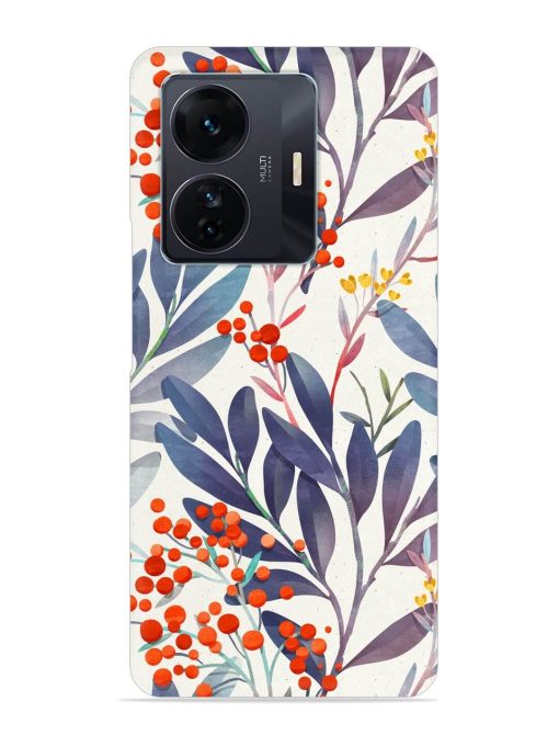 Seamless Floral Pattern Snap Case for Iqoo Z6 Pro Zapvi