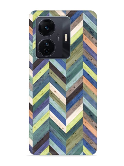 Chevron Random Color Snap Case for Iqoo Z6 Pro Zapvi