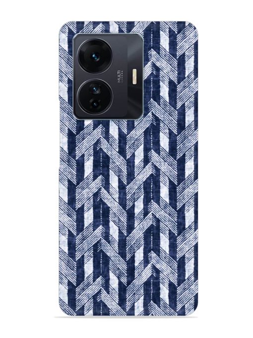 Abstract Herringbone Motif Snap Case for Iqoo Z6 Pro Zapvi