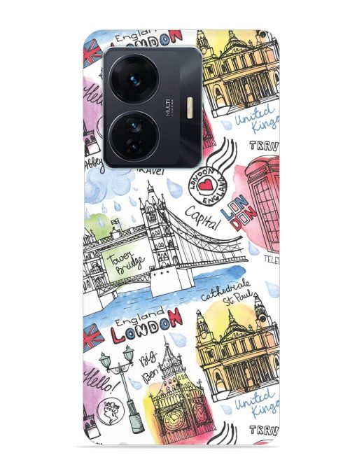 Vector London Landmark Snap Case for Iqoo Z6 Pro Zapvi