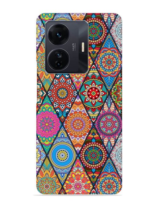 Seamless Tile Pattern Snap Case for Iqoo Z6 Pro Zapvi