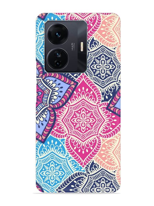 Ethnic Floral Seamless Snap Case for Iqoo Z6 Pro Zapvi