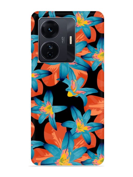 Philippine Flowers Seamless Snap Case for Iqoo Z6 Pro Zapvi