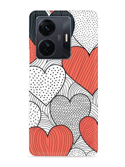 Girly Heart Seamless Snap Case for Iqoo Z6 Pro Zapvi