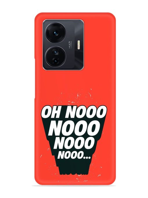 Oh Nooo Snap Case for Iqoo Z6 Pro Zapvi