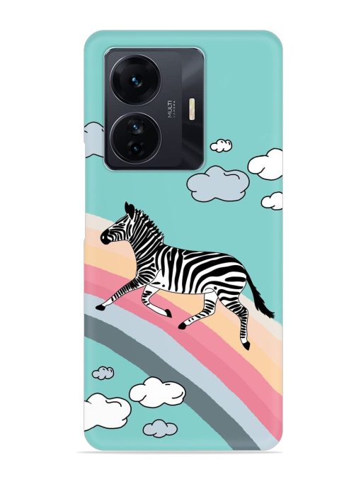 Running Zebra Snap Case for Iqoo Z6 Pro Zapvi