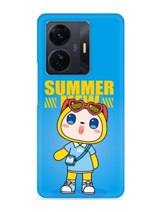 Summer Mew Cartoon Snap Case for Iqoo Z6 Pro Zapvi