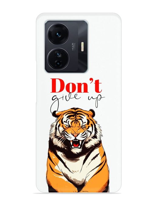 Don'T Give Up Tiger Art Snap Case for Iqoo Z6 Pro Zapvi