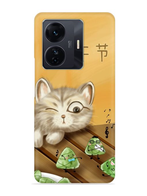 Cat Scorpion Dancing Snap Case for Iqoo Z6 Pro Zapvi