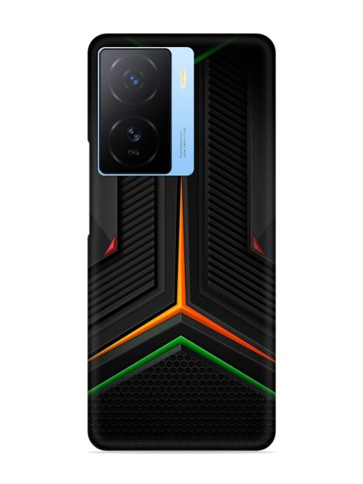 Orange Triangle Light Snap Case for Iqoo Z7 (5G)