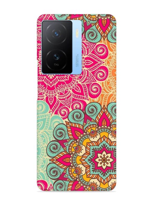 Mandala Seamless Snap Case for Iqoo Z7 (5G) Zapvi