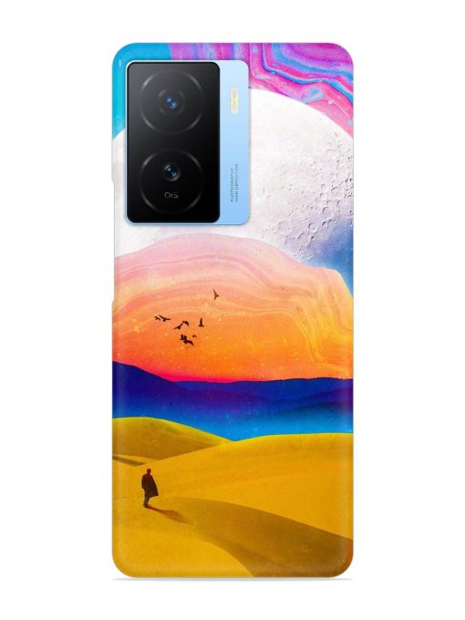 Sandy Desert Snap Case for Iqoo Z7 (5G) Zapvi