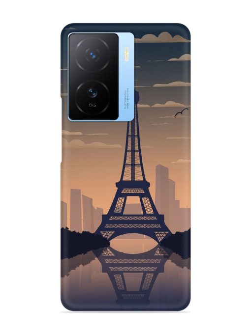 France Paris Eiffel Tower Gradient Snap Case for Iqoo Z7 (5G)