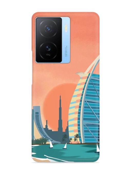 Dubai Architectural Scenery Snap Case for Iqoo Z7 (5G) Zapvi