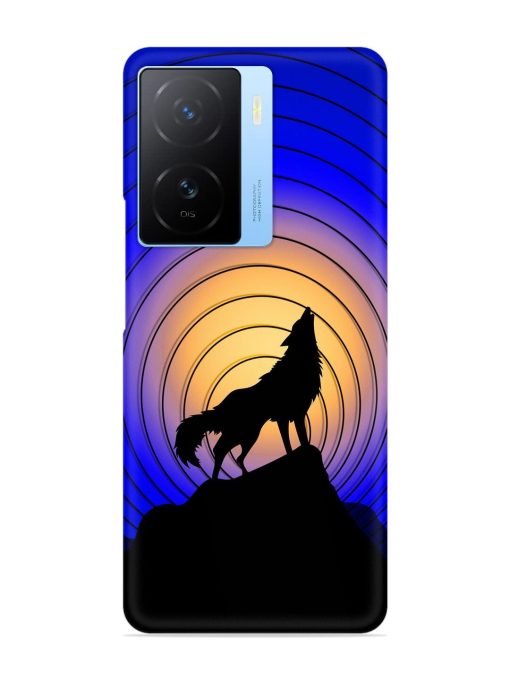 Fox Roaring Design Snap Case for Iqoo Z7 (5G) Zapvi