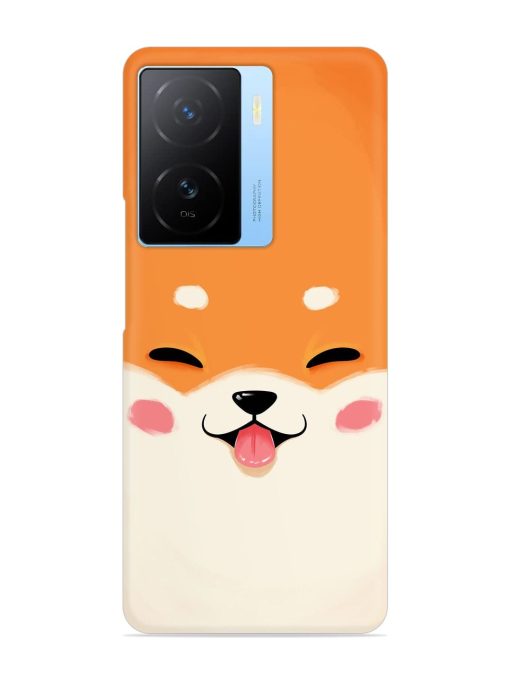 Happy Cat Art Snap Case for Iqoo Z7 (5G) Zapvi