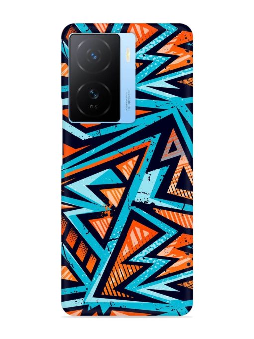 Abstract Seamless Grunge Snap Case for Iqoo Z7 (5G) Zapvi