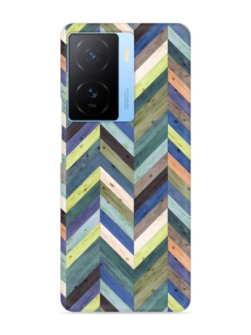 Chevron Random Color Snap Case for Iqoo Z7 (5G) Zapvi