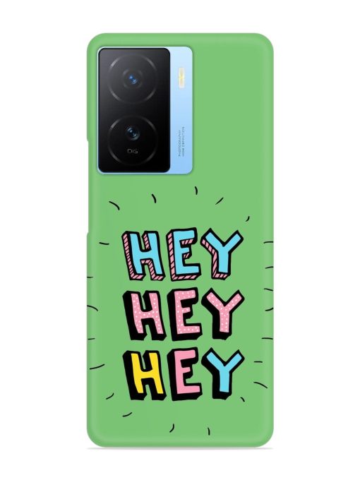 Hey Vector Cartoon Snap Case for Iqoo Z7 (5G)