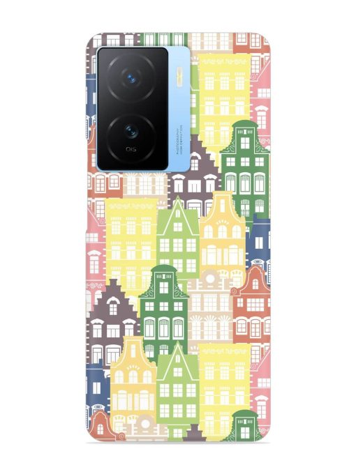 Seamless Shapes Pattern Snap Case for Iqoo Z7 (5G) Zapvi