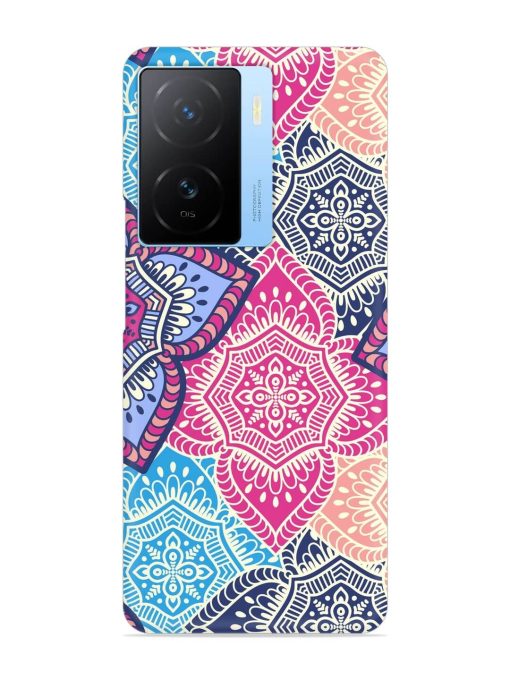 Ethnic Floral Seamless Snap Case for Iqoo Z7 (5G)