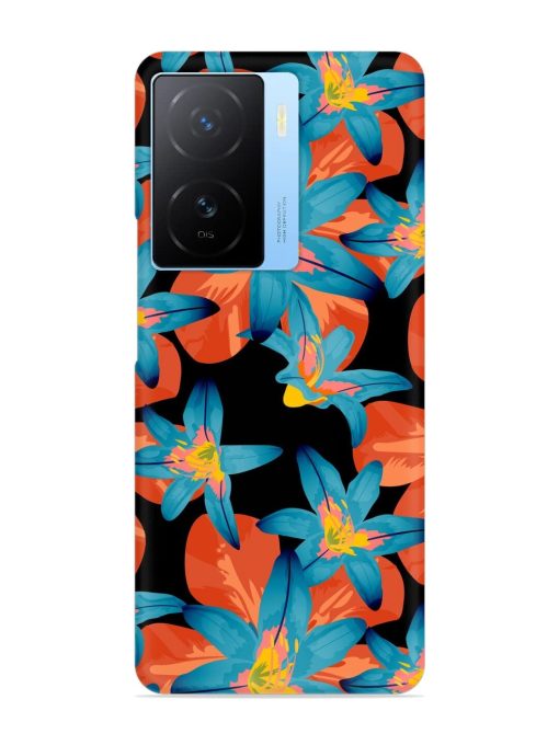 Philippine Flowers Seamless Snap Case for Iqoo Z7 (5G) Zapvi