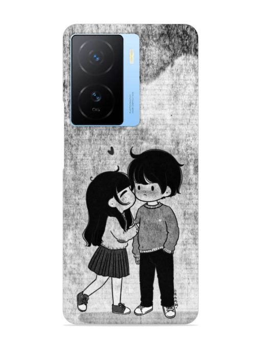 Couple Love Highlights Snap Case for Iqoo Z7 (5G)