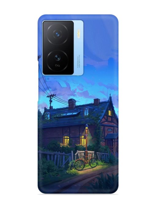 Beautiful Village House Snap Case for Iqoo Z7 (5G)