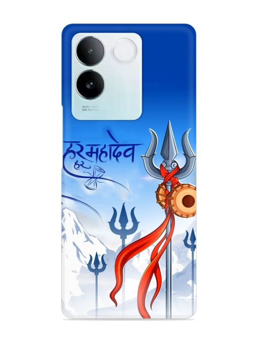 Har Har Mahadev Trishul Snap Case for Iqoo Z7 Pro (5G)