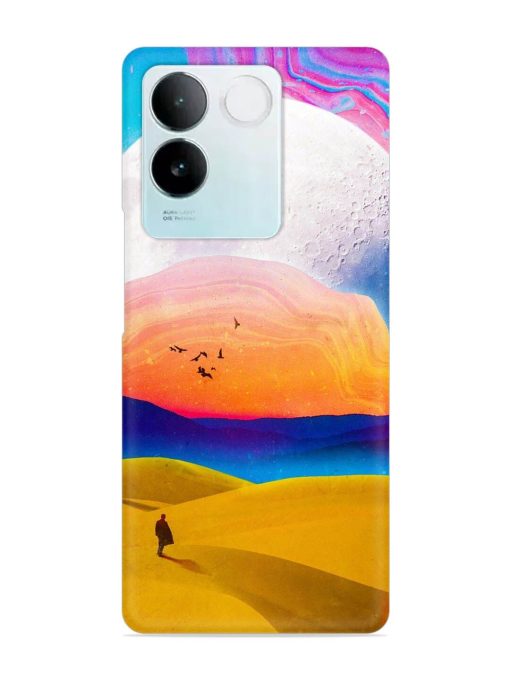 Sandy Desert Snap Case for Iqoo Z7 Pro (5G)