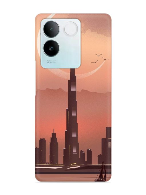 Landmark Burj Khalifa Snap Case for Iqoo Z7 Pro (5G)