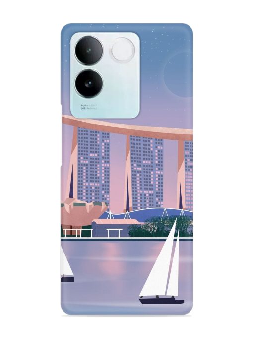 Singapore Scenery Architecture Snap Case for Iqoo Z7 Pro (5G)