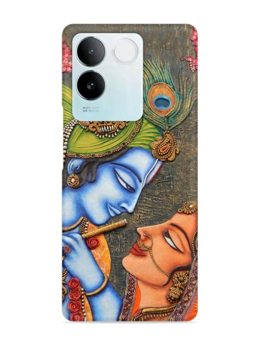 Lord Radha Krishna Flute Art Snap Case for Iqoo Z7 Pro (5G) Zapvi