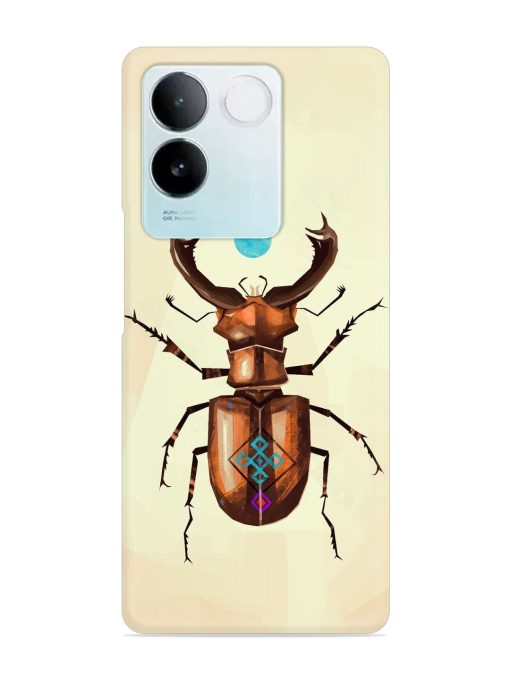 Stag Beetle Vector Snap Case for Iqoo Z7 Pro (5G) Zapvi