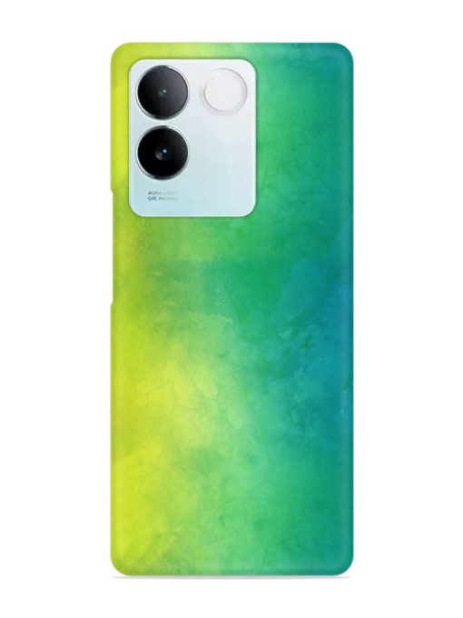 Yellow Green Gradient Snap Case for Iqoo Z7 Pro (5G) Zapvi