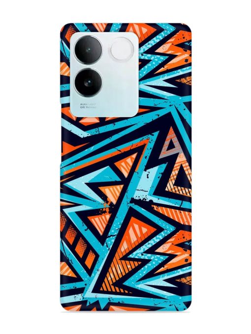 Abstract Seamless Grunge Snap Case for Iqoo Z7 Pro (5G) Zapvi