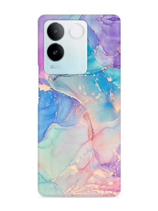 Alcohol Ink Colors Snap Case for Iqoo Z7 Pro (5G) Zapvi