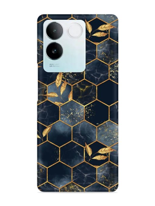 Marble Hexagon Seamless Snap Case for Iqoo Z7 Pro (5G)