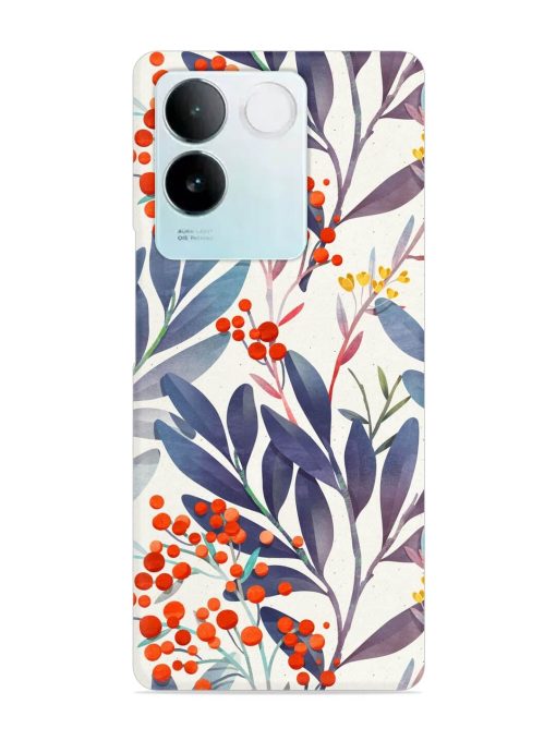 Seamless Floral Pattern Snap Case for Iqoo Z7 Pro (5G) Zapvi