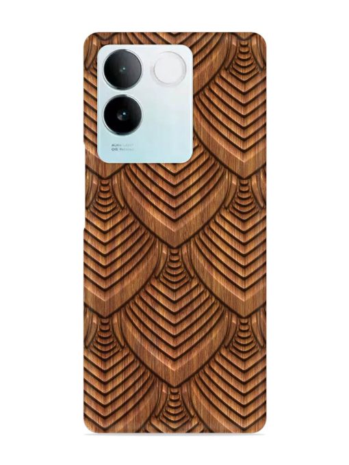 Carved Pattern On Snap Case for Iqoo Z7 Pro (5G) Zapvi