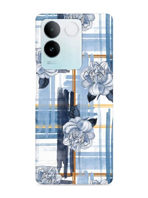 Watercolor Pattern Rose Snap Case for Iqoo Z7 Pro (5G) Zapvi