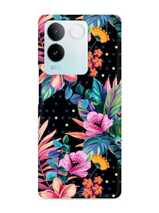 Seamless Floral Pattern Snap Case for Iqoo Z7 Pro (5G) Zapvi