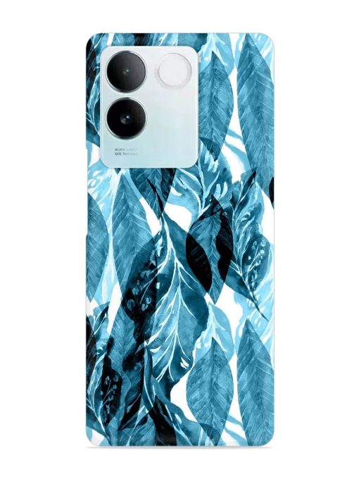 Leaves Pattern Jungle Snap Case for Iqoo Z7 Pro (5G) Zapvi