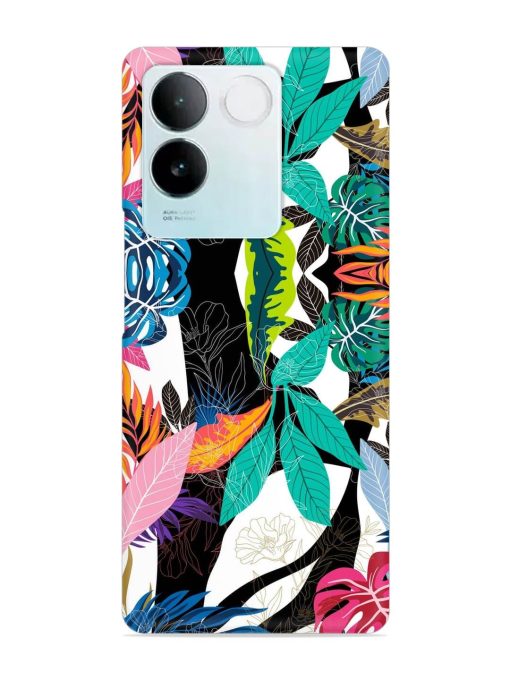 Floral Pattern Bright Snap Case for Iqoo Z7 Pro (5G) Zapvi