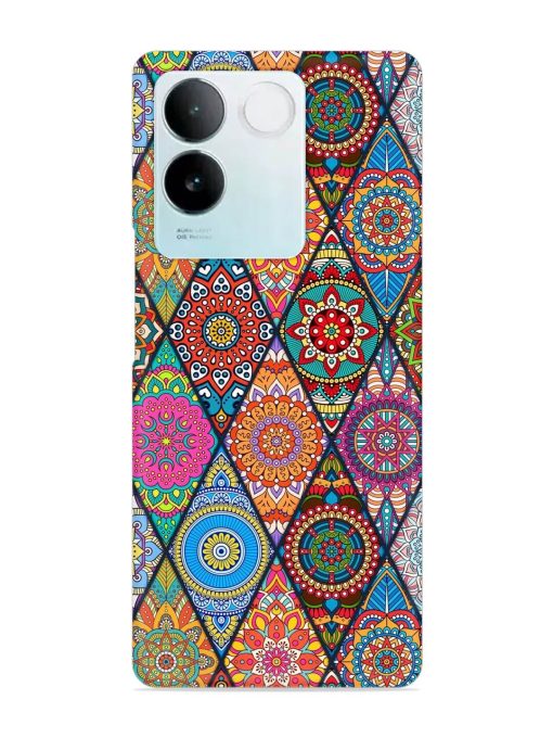 Seamless Tile Pattern Snap Case for Iqoo Z7 Pro (5G) Zapvi