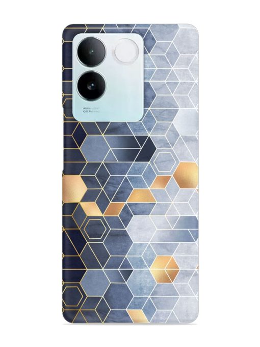 Geometric Abstraction Hexagons Snap Case for Iqoo Z7 Pro (5G) Zapvi