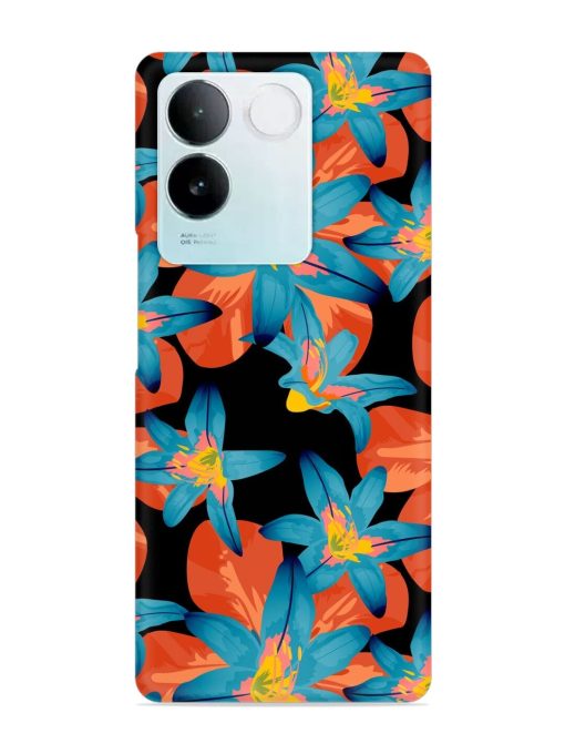 Philippine Flowers Seamless Snap Case for Iqoo Z7 Pro (5G) Zapvi