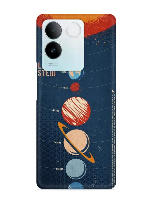 Solar System Vector Snap Case for Iqoo Z7 Pro (5G) Zapvi